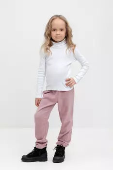 Брюки для девочек CROCKID, ФЛ 40000, цвет - розовый