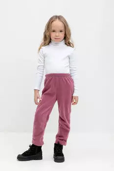 Брюки для девочек CROCKID, ФЛ 40000, цвет - фиолетовый