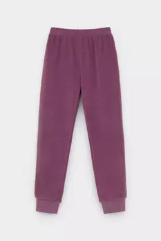 Брюки для девочек CROCKID, ФЛ 40006-1/9 ГР, цвет - бордовый