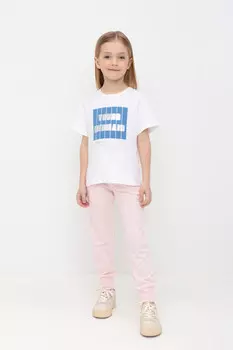 Брюки для девочек CROCKID, К 400516-1, цвет - розовый