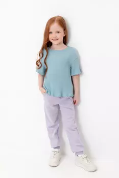 Брюки для девочек CROCKID, К 400699, цвет - фиолетовый