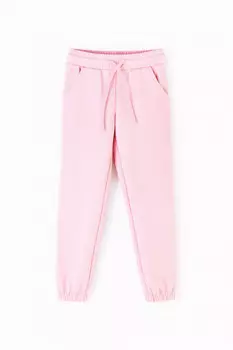 Брюки для девочек CROCKID, КП 400455, цвет - розовый
