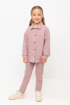 Брюки для девочек CROCKID, КР 400621, цвет - розовый