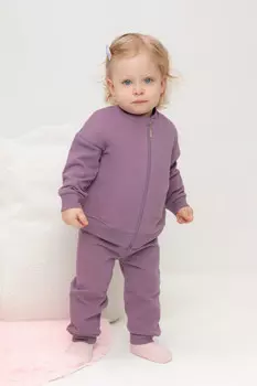 Брюки для девочек CROCKID, КР 400660, цвет - бордовый