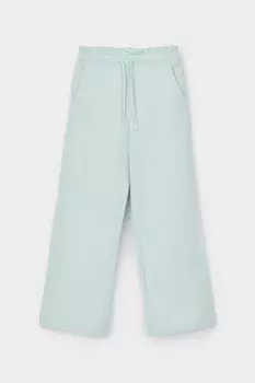 Брюки для девочек CROCKID, КР 400689-1, цвет - голубой