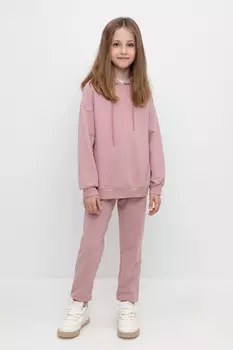 Брюки для девочек CROCKID, КР 400731, цвет - розовый