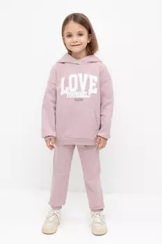 Брюки для девочек CROCKID, КР 400781, цвет - розовый