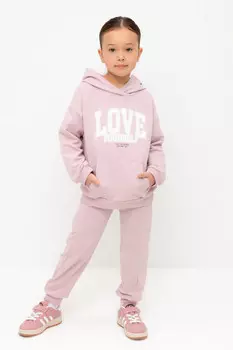 Брюки для девочек CROCKID, КР 400783, цвет - розовый