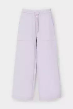 Брюки для девочек CROCKID, КР 400786-1, цвет - фиолетовый
