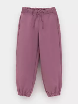 Брюки для девочек CROCKID, КР 400851, цвет - бордовый