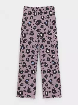 Брюки для девочек CROCKID, КР 400869, цвет - фиолетовый