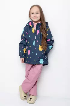 Брюки для девочек CROCKID, ВК 46015/23/5 УЗГ, цвет - розовый