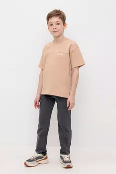 Брюки для мальчиков CROCKID, К 400457-1/1, цвет - темно-серый