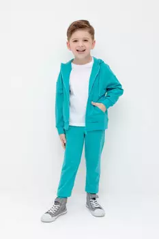 Брюки для мальчиков CROCKID, К 400528, цвет - зеленый