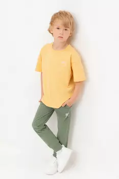 Брюки для мальчиков CROCKID, К 400700, цвет - хаки