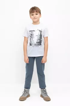 Брюки для мальчиков CROCKID, КР 400519-1, цвет - синий