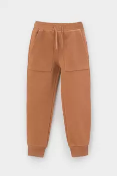 Брюки для мальчиков CROCKID, КР 400587, цвет - коричневый