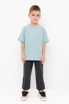 Брюки для мальчиков CROCKID, КР 400633, цвет - темно-серый