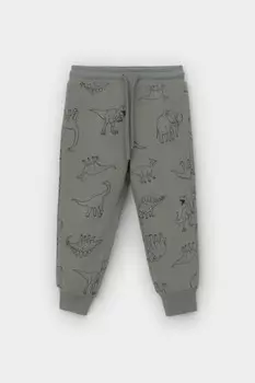 Брюки для мальчиков CROCKID, КР 400670, цвет - зеленый