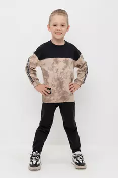 Брюки для мальчиков CROCKID, КР 400742, цвет - черный3