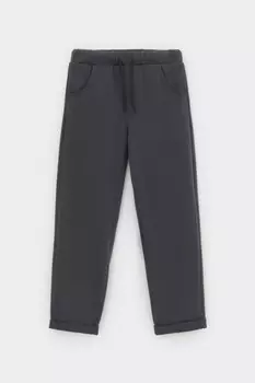 Брюки для мальчиков CROCKID, КР 400750-1, цвет - темно-серый