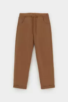 Брюки для мальчиков CROCKID, КР 400750-1, цвет - коричневый