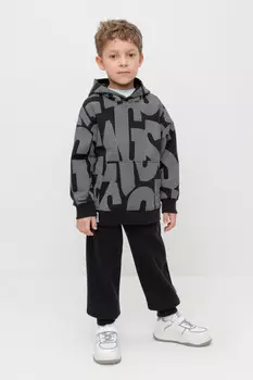 Брюки для мальчиков CROCKID, КР 400760, цвет - черный3