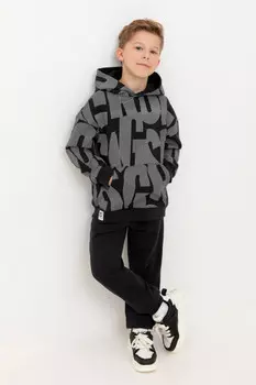 Брюки для мальчиков CROCKID, КР 400760, цвет - черный3