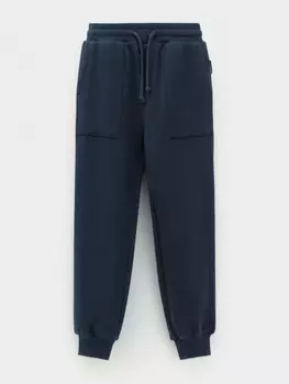 Брюки для мальчиков CROCKID, КР 400836, цвет - темно-синий