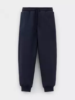 Брюки для мальчиков CROCKID, КР 400837, цвет - темно-синий