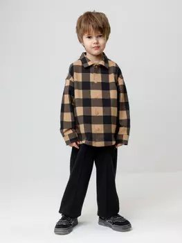 Брюки для мальчиков CROCKID, КР 400855, цвет - черный3