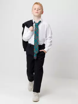 Брюки для мальчиков CROCKID, ТК 46143, цвет - черный