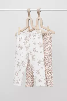 Брюки для новорожденных CROCKID, К 400716-2уп, цвет - светло-бежевый