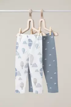 Брюки для новорожденных CROCKID, К 400785-2уп, цвет - коричневый