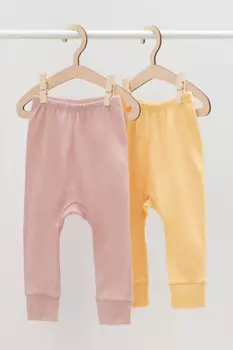 Брюки для новорожденных CROCKID, К 4718-2уп, цвет - мульти