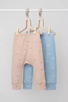 Брюки для новорожденных CROCKID, К 4718-2уп, цвет - бежевый