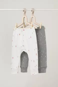 Брюки для новорожденных CROCKID, К 4718-2уп, цвет - зеленый