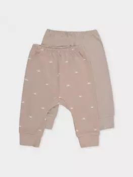 Брюки для новорожденных CROCKID, К 4718-2уп, цвет - бежевый