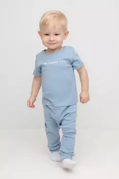 Брюки для новорожденных CROCKID, К 4718, цвет - синий