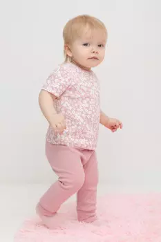 Брюки для новорожденных CROCKID, К 4718, цвет - розовый