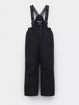 Брюки зимние с утеплителем нового поколения для мальчиков CROCKID, ВК 40009/1 ГР, цвет - черный