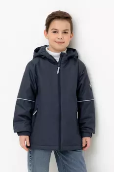 Демисезонная куртка для мальчика с утеплителем для мальчиков CROCKID, ВК 30139/3 Ал, цвет - синий