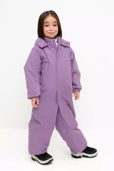 Демисезонный комбинезон с утеплителем для девочки для девочек CROCKID, ВК 60109/6 УЗГ, цвет - бордовый