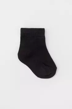 Детские трикотажные носки для мальчиков CROCKID, К 9664/6 ФВ, цвет - черный