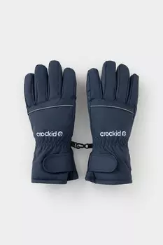 Детские утеплённые перчатки из мембранной ткани для мальчиков CROCKID, ВК 10004/24/23 ГР, цвет - синий