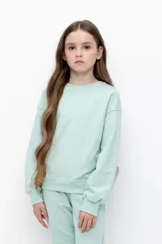 Джемпер для девочек CROCKID, К 302119-1, цвет - голубой