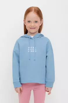 Джемпер для девочек CROCKID, К 302489, цвет - голубой