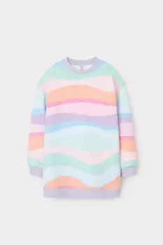 Джемпер для девочек CROCKID, КР 302671-1, цвет - мульти