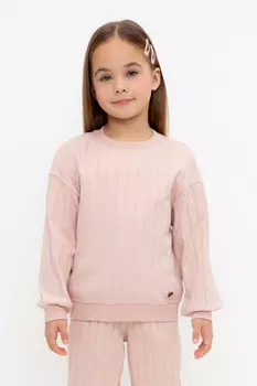 Джемпер для девочек CROCKID, КР 302717, цвет - розовый