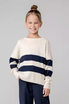 Джемпер для девочек CROCKID, КВ 30129, цвет - бежевый